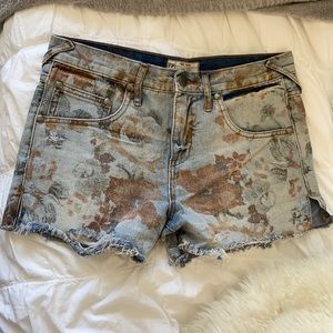 Free People Jean Shorts